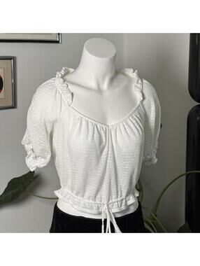 Free People White Blouse